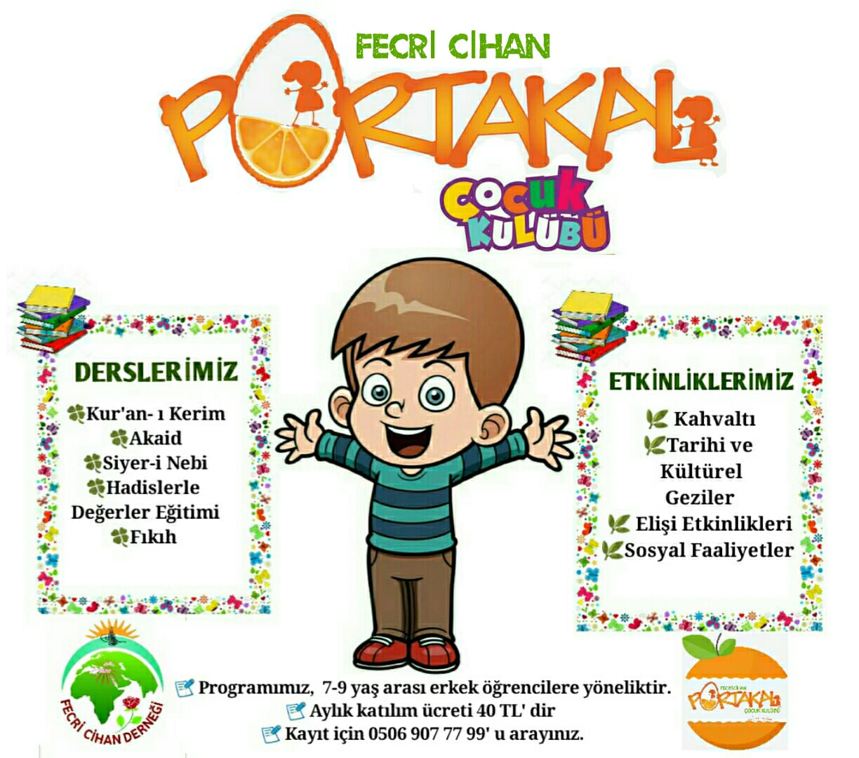 Erkek Öğrencilere Yönelik Portakal Çocuk Kulübü